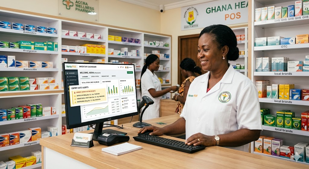 Why Every Pharmacy in Ghana Needs a POS System — Not Just a Cash Register